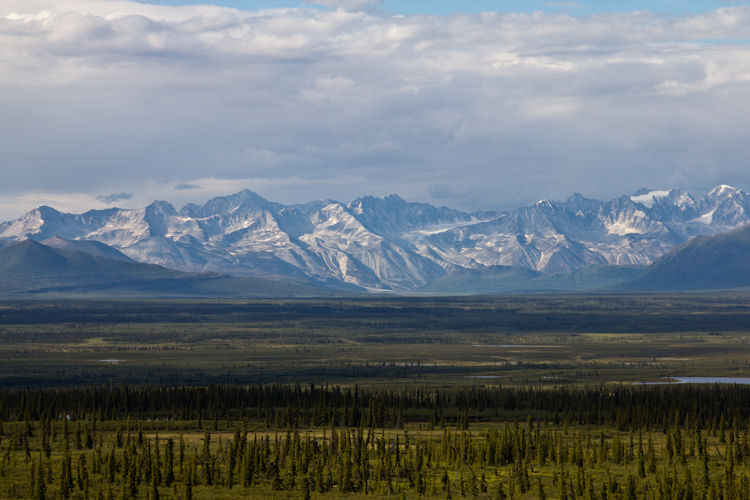 Alaska Range on the Denali Highway