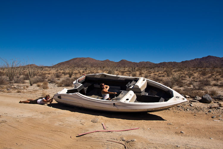 Boattour in the desert :-)