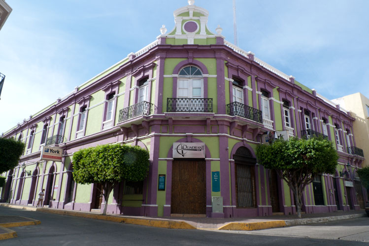 Mazatlan ... coloured buildings