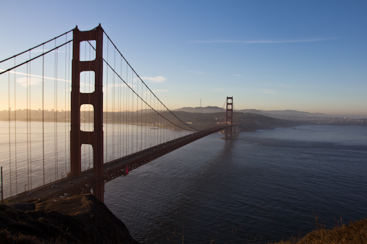 Golden Gate in the Morning