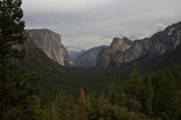 Tunnel view in Yosemite