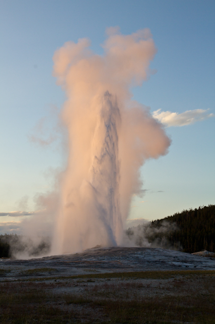Old Faithful ... in time