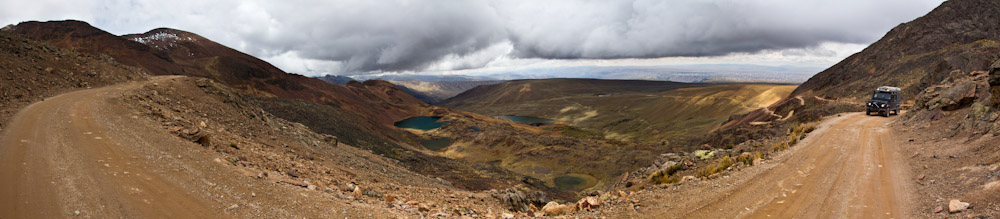 Bolivia: La Paz - Chacaltaya: the way up