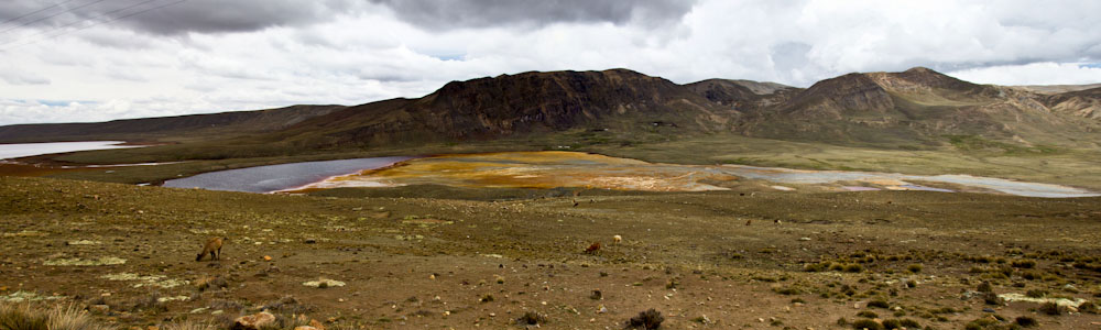 Bolivia: La Paz - Huayani Potosi: Lagoon View
