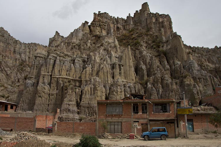 Bolivia: La Paz - nice place for a house