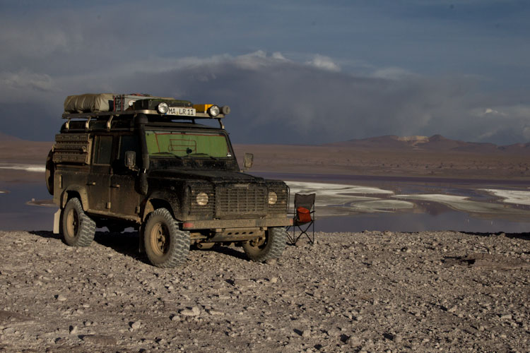 Bolivia: Altiplano - Lagoon Colorada: Campspot