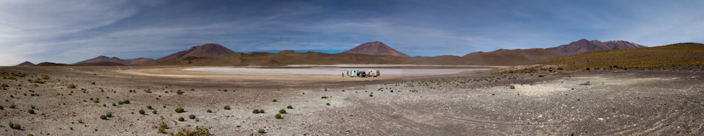 Bolivia: Altiplano - Lagoon Hediona