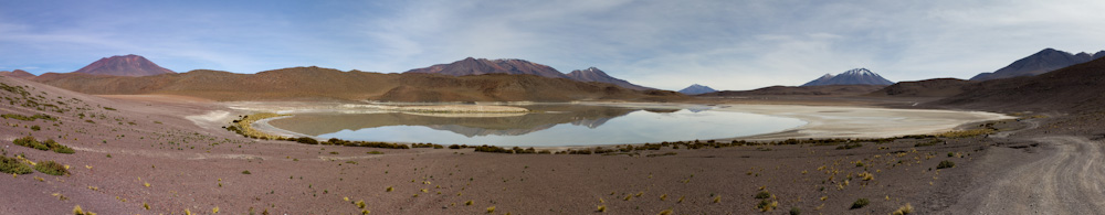 Bolivia: Altiplano - on the way: Lagoon Lhaka