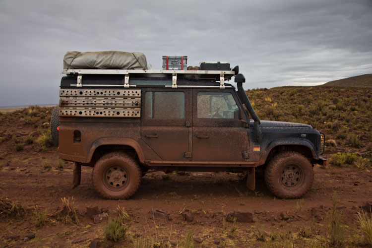 Bolivia: Pilsag to Oruro - mud, mud and more mud