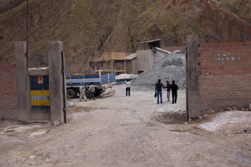 Bolivia: Potosi - mining work behind every door
