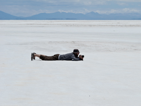 Bolivia: Salar de Uyuni - taking pictures