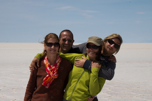 Bolivia: Salar de Uyuni - meeting Petra and Klaus again