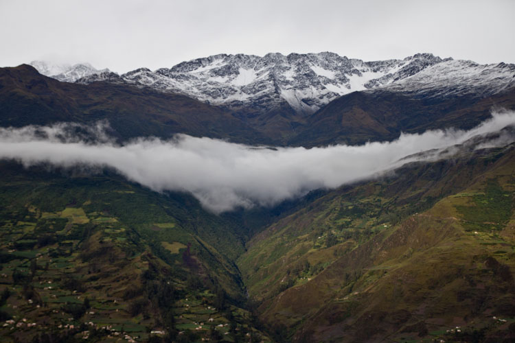 Bolivia: Sorata - View to the Cordillera Real