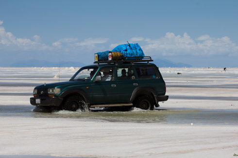 Bolivia: Salar de Uyuni - Salt everywhere