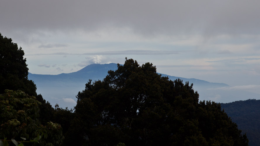 Costa Rica: Central Highlands - Interamericana: view to the Turrialba2