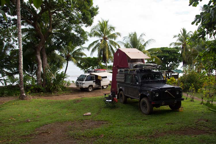 Costa Rica: Peninsula Osa - Bahia Drake: Campsite