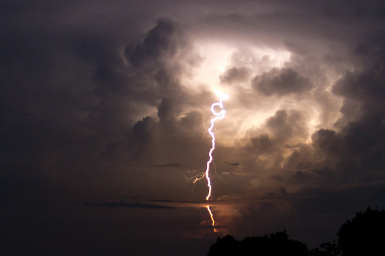 Costa Rica: Carribean Site - Punta Uva: Thunderstorm