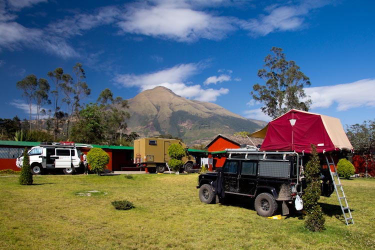 Ecuador: Ibarra - nice Campspot