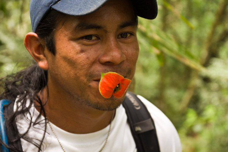 Ecuador: Mishualli - Jatun Sacha: nice lips