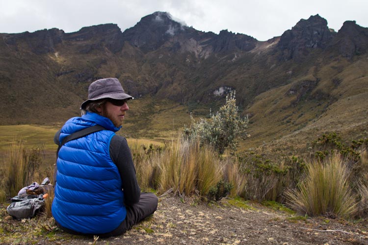Ecuador: NP Cotopaxi - Ruminahui Crater Hike: On the Crater