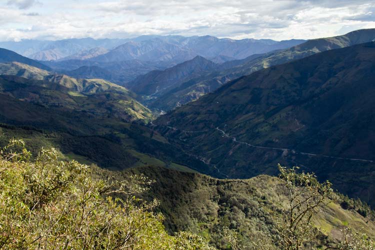Ecuador: NP Podocarpus - view to the Valley