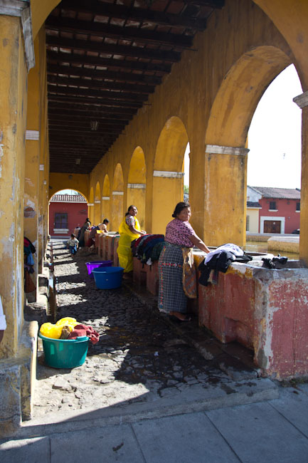 Wash day in Antigua