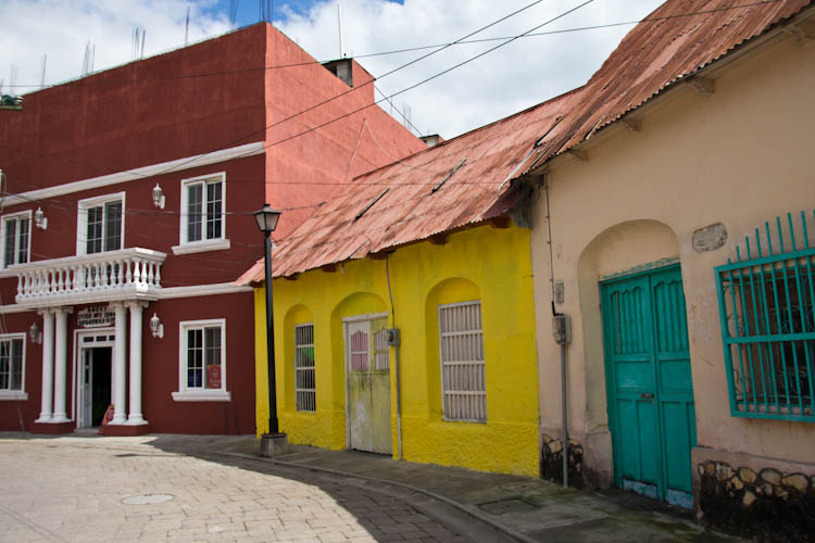 The colourful streets of Flores