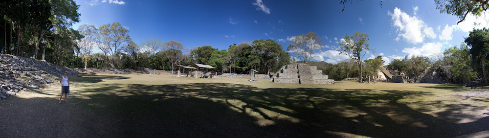Copan Ruinas Panorama