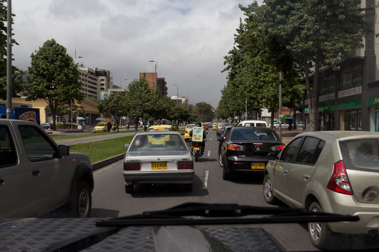 Colombia: Bogota - Traffic