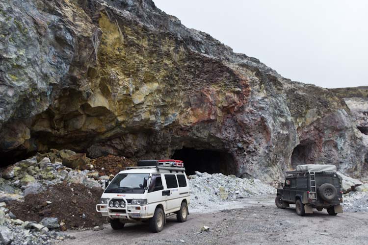 Colombia: Southern Region - NP Purace: Sulfur Mine