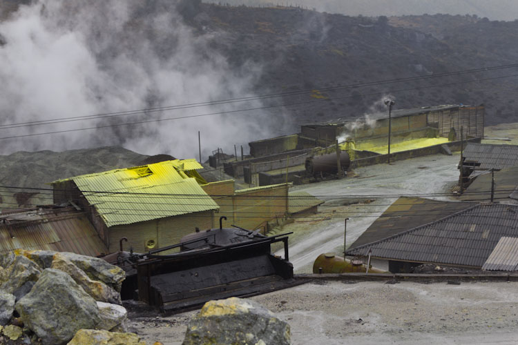 Colombia: Southern Region - NP Purace: Sulfur Mine