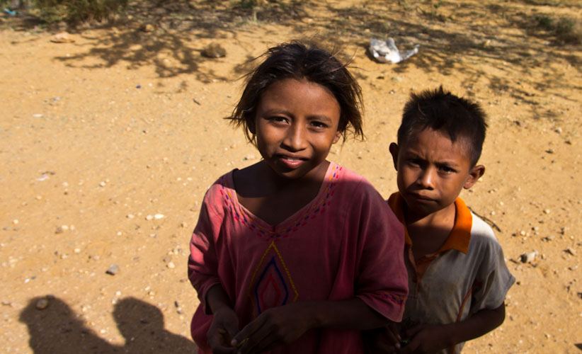 Colombia: Nothern Coast - Peninsula Guajira: Wayuu Kids