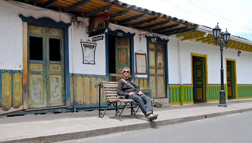 Colombia: Coffee Region - Salento: nice streets