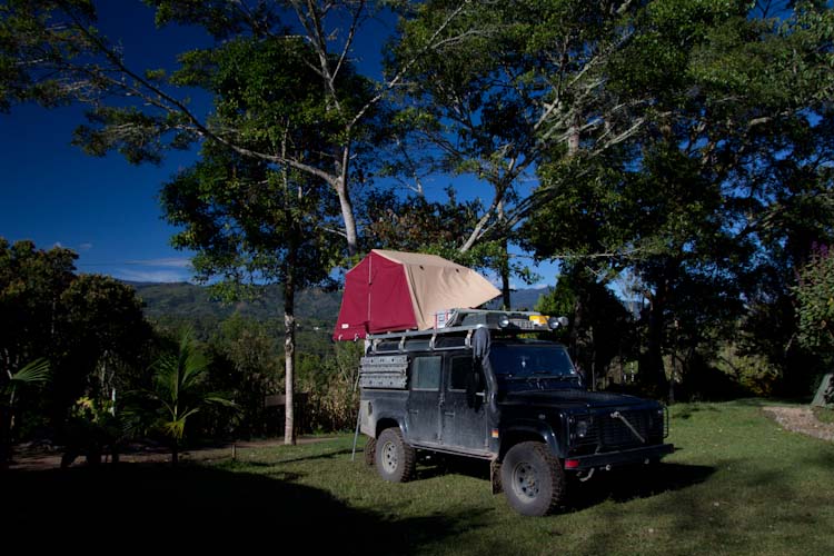 Colombia: Southern Region - San Agustin: nice Campsite