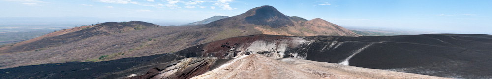 Nicaragua: Panorama from the Cerro Negro