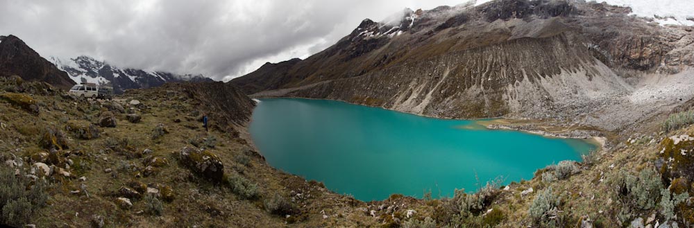 Peru: Cordillera Blanca - Punta Olimpica: Laguna Potaca