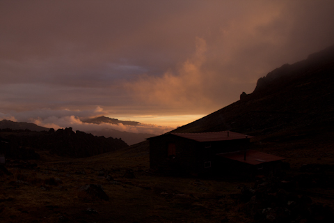 Peru: Hatun Machay - Sunset