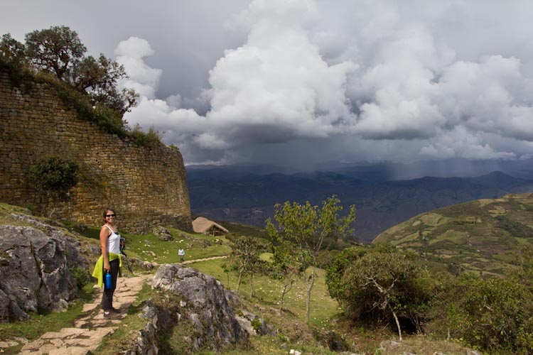 Peru: Kuelap - impressive Front
