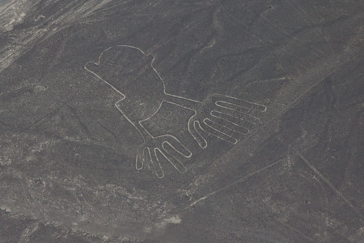 Peru: Nazca - Nazca Lines: Hands