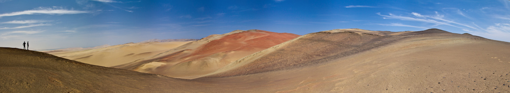 Peru: Reserva Paracas - Coloured Dunes