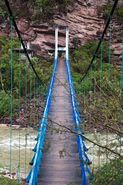Peru: San Ignacio to Jaen - Nice Bridge