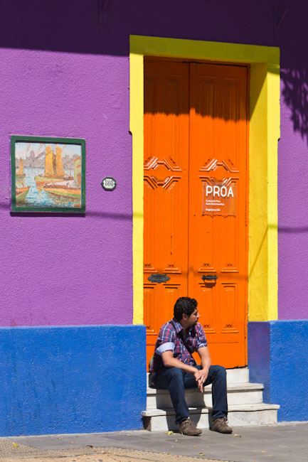 Argentina: Buenos Aires - La Boca: Colourful