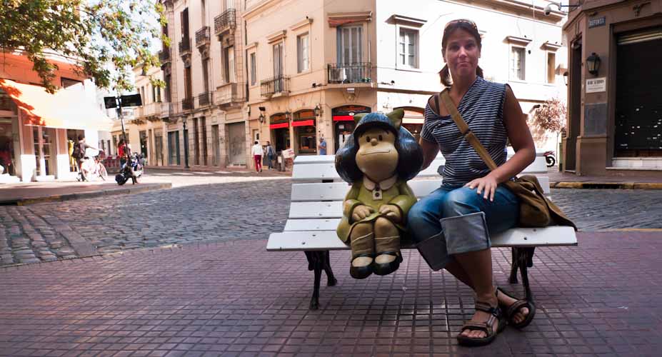 Argentina: Buenos Aires - San Telmo: Mafalda