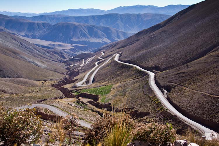 Argentina: on the way to Salta - landscape
