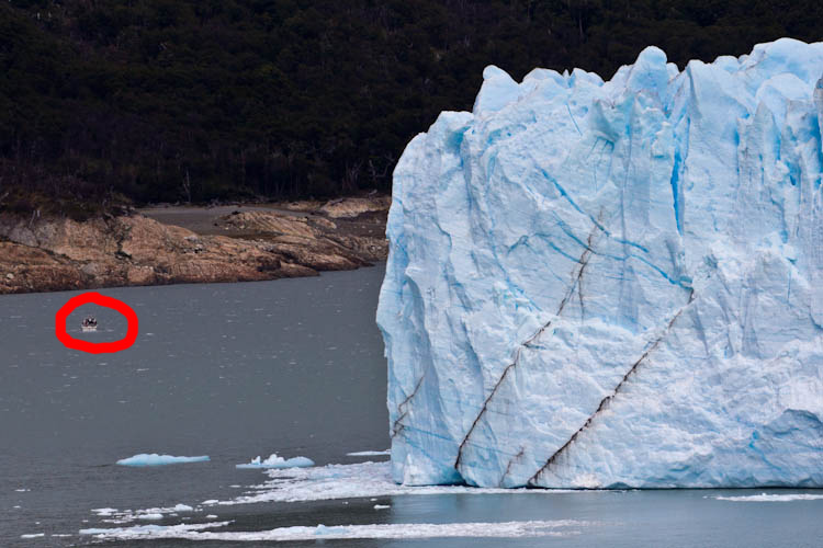 Argentina: Perito Moreno - ... but is so huge