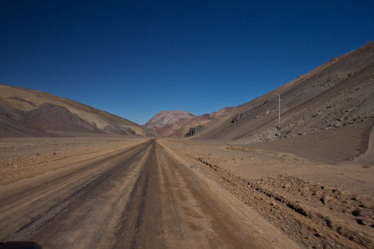 Chile: Mina Maricunga to Copiapo - nice road again