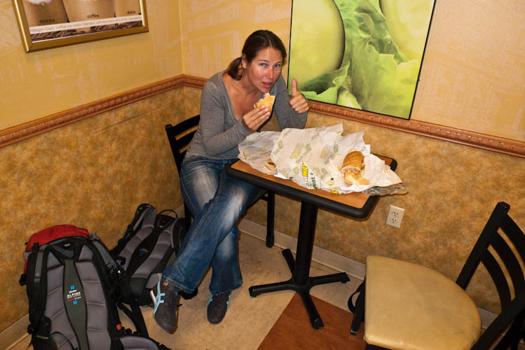 USA: Florida - Miami Airport: last Sandwiches