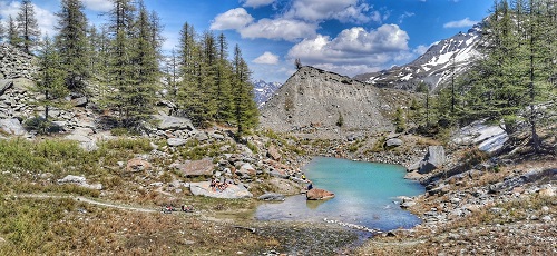 Im Val Veny unterwegs - Lago di Miage